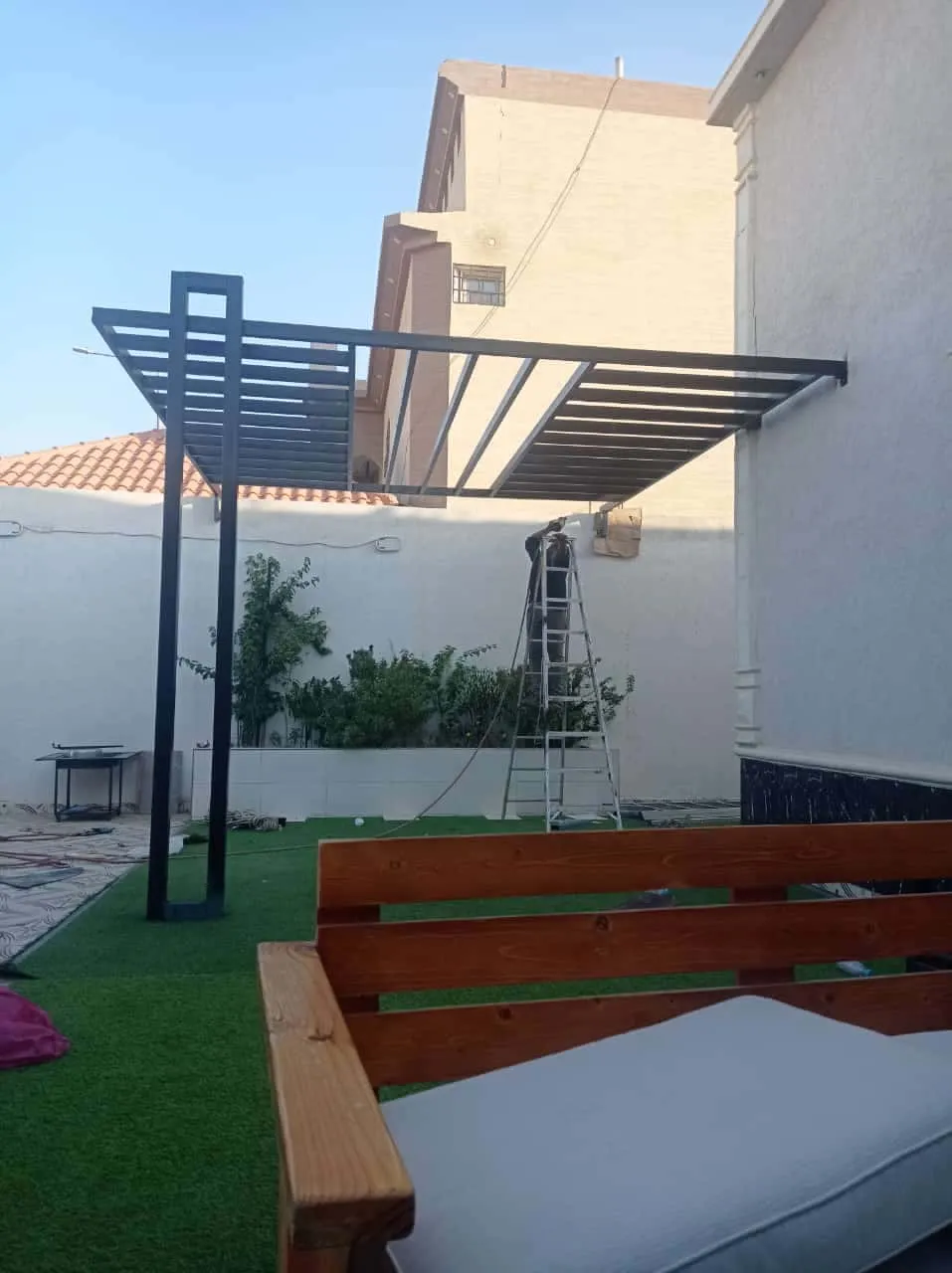 تركيب مظلات وبرجولات حدائق في خميس مشيط