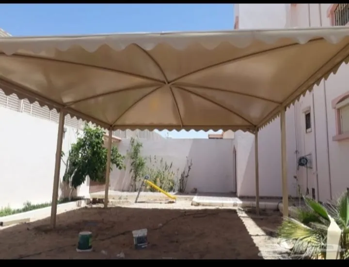 مظلات حدائق قماش تركيب في ابها والخميس