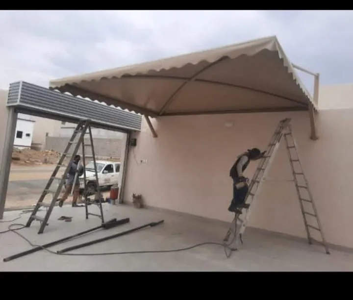 مظلات حدائق قماش تركيب في ابها والخميس