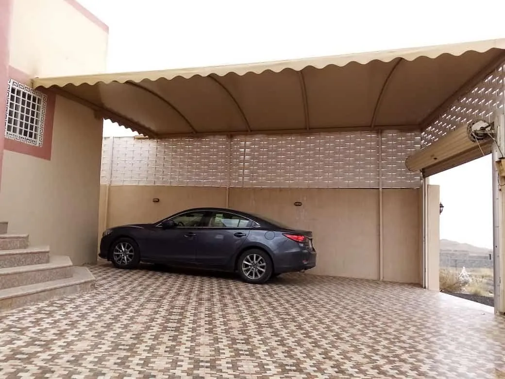 مظلات داخل الحوش للسيارات: أرخص سعر في ابها