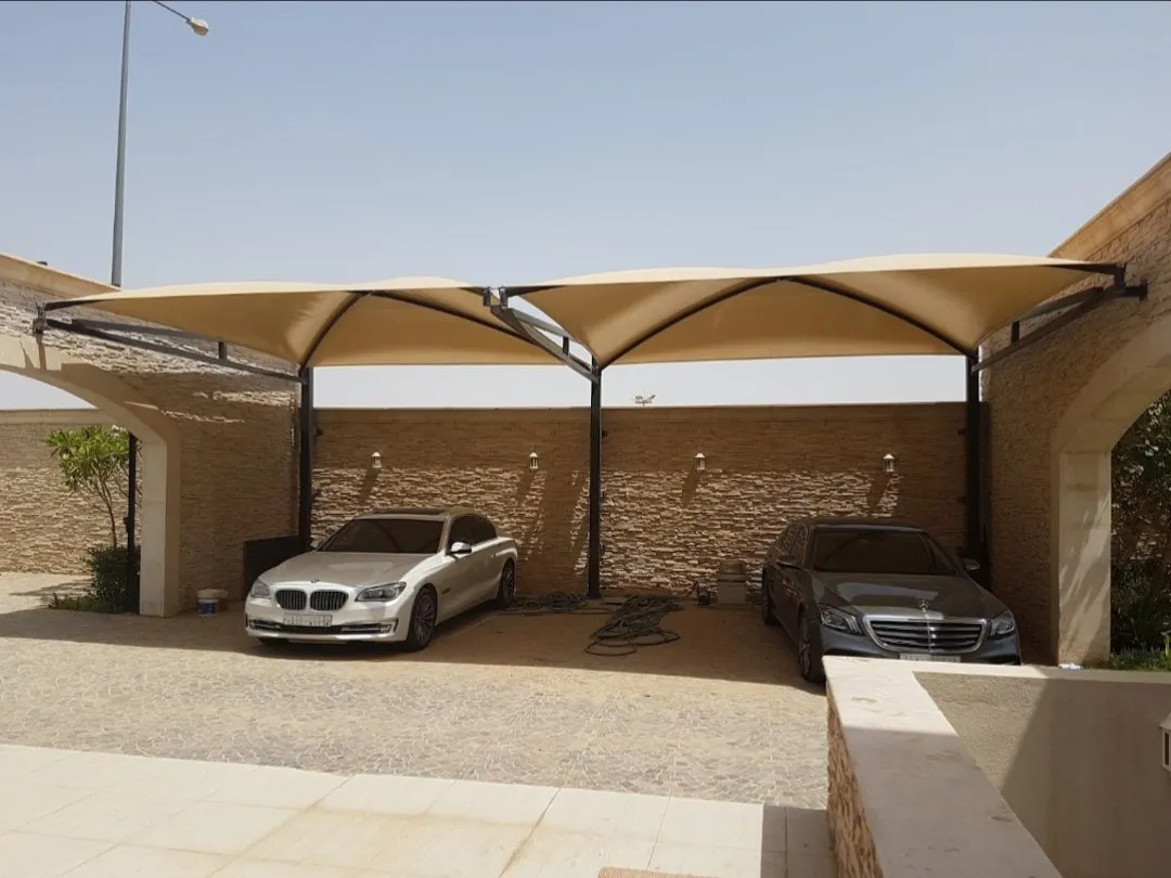 مظلات داخل الحوش للسيارات: أرخص سعر في ابها