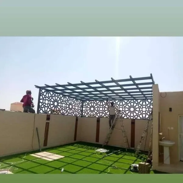 مظلات جلسات حدائق حديد تركيب ابها وخميس مشيط