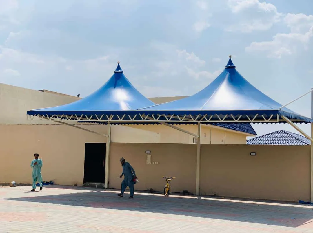 تفصيل مظلات قماش للسيارات والحدائق في خميس مشيط