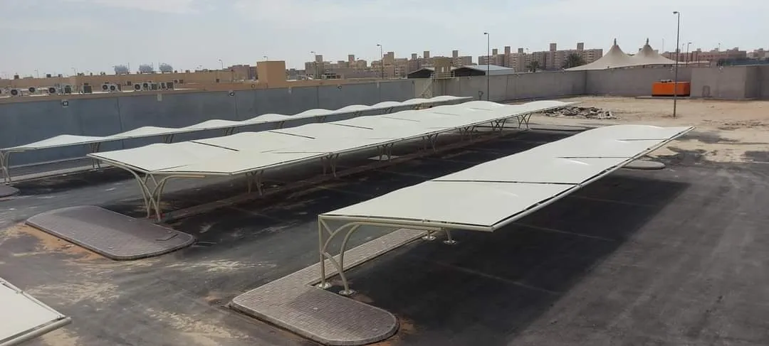 تفصيل مظلات قماش للسيارات والحدائق في خميس مشيط