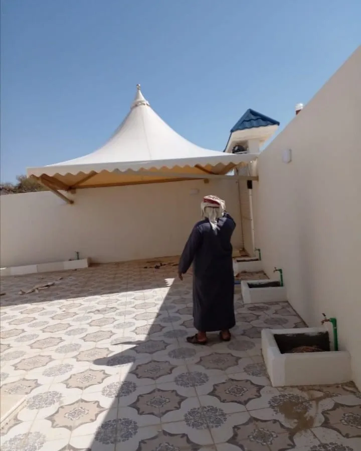 تفصيل مظلات قماش للسيارات والحدائق في خميس مشيط