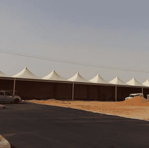 مظلات أسواق تجارية ابها وخميس مشيط