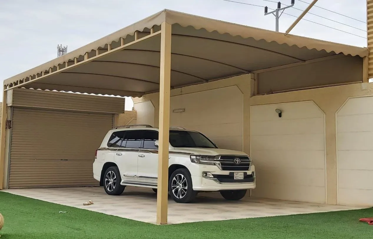 تركيب افضل مظلات سيارات في جازان