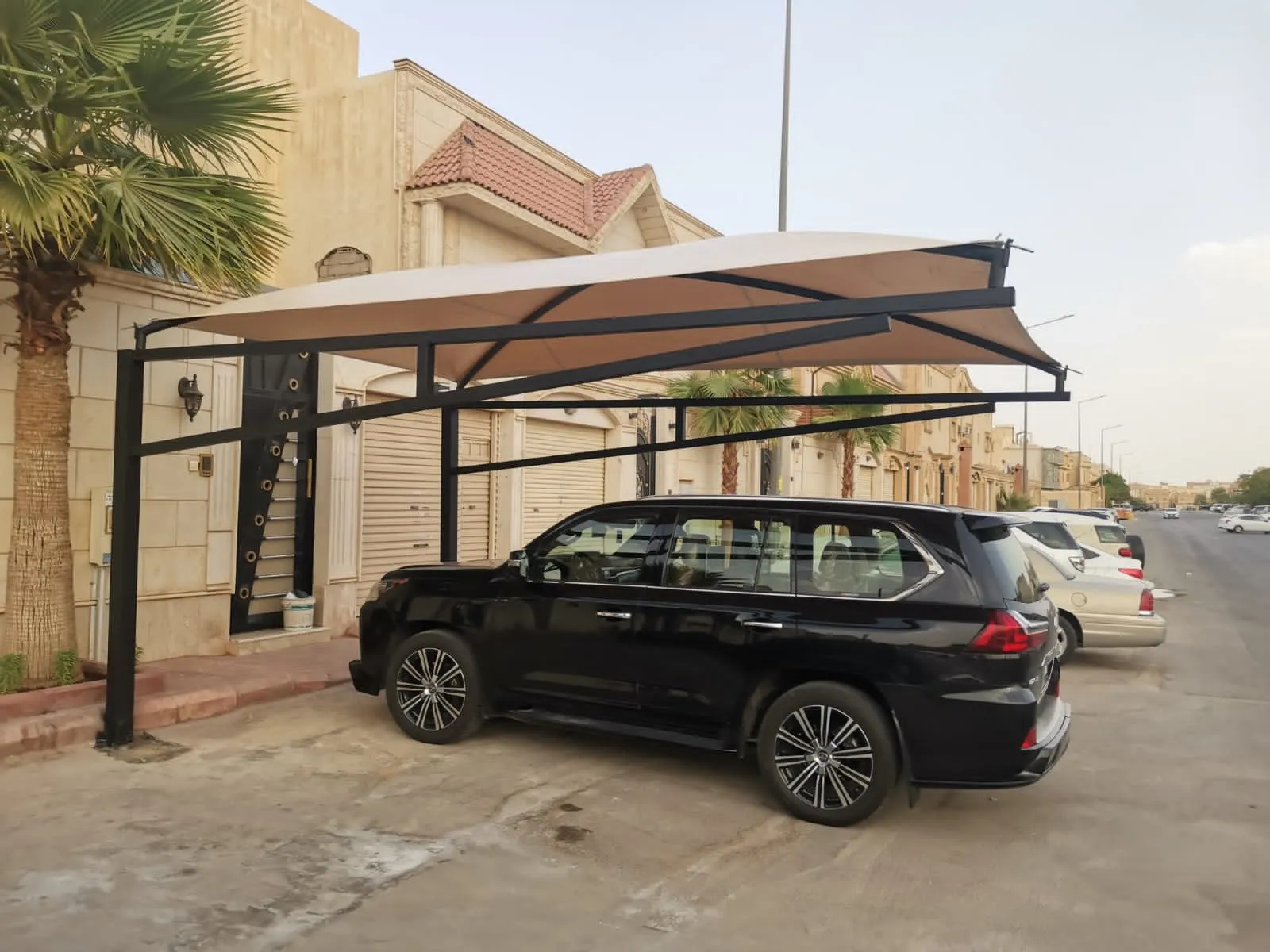 تركيب افضل مظلات سيارات في جازان