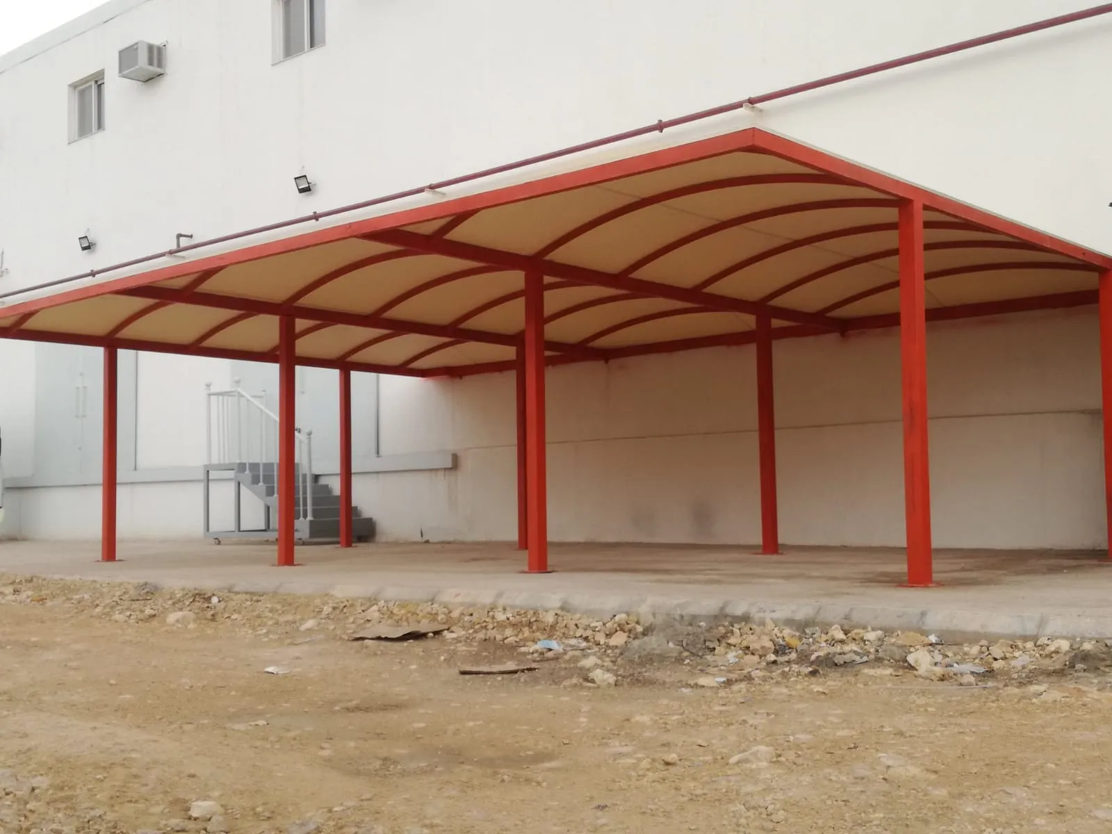 تركيب مظلات الدرب والعارضة جازان 2025 