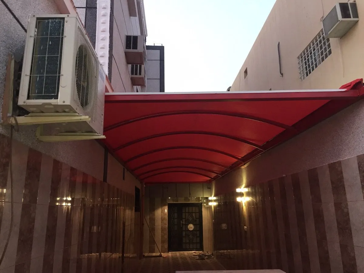 تركيب مظلات الدرب والعارضة جازان 2025 