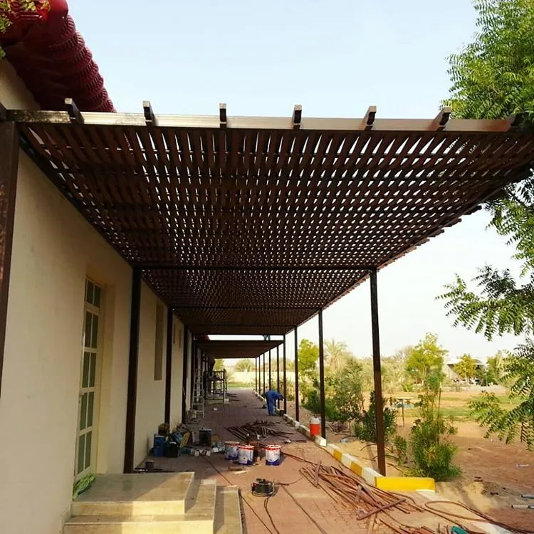 تركيب مظلات الدرب والعارضة جازان 2025 