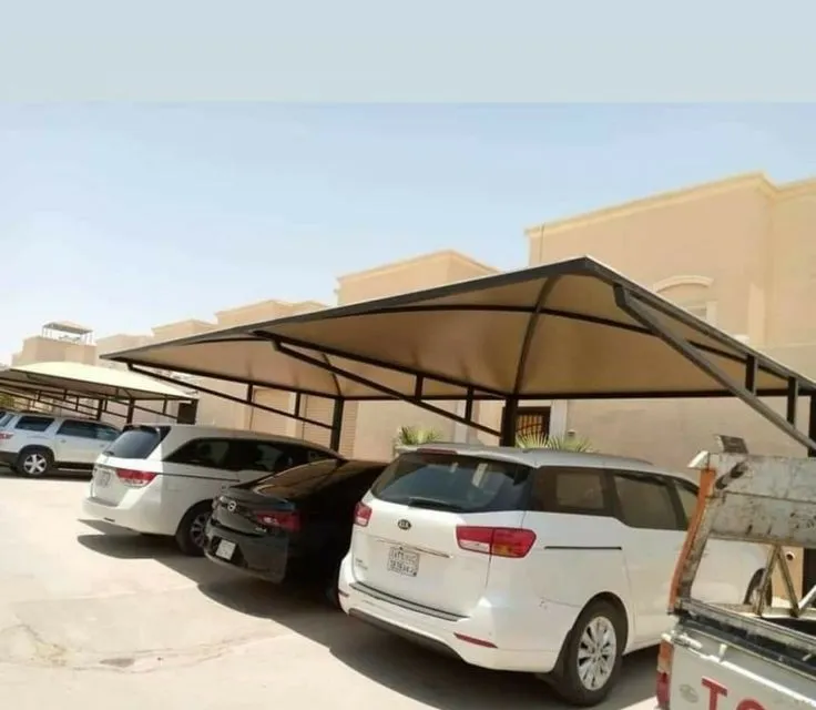 تركيب مظلات سيارات فرسان والحرث جازان