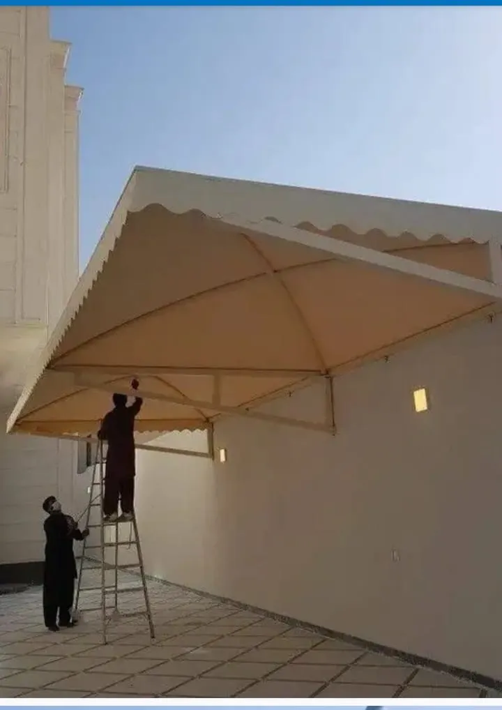 حداد تركيب مظلات في رجال ألمع ،وبلقرن ،وأحد رفيدة 