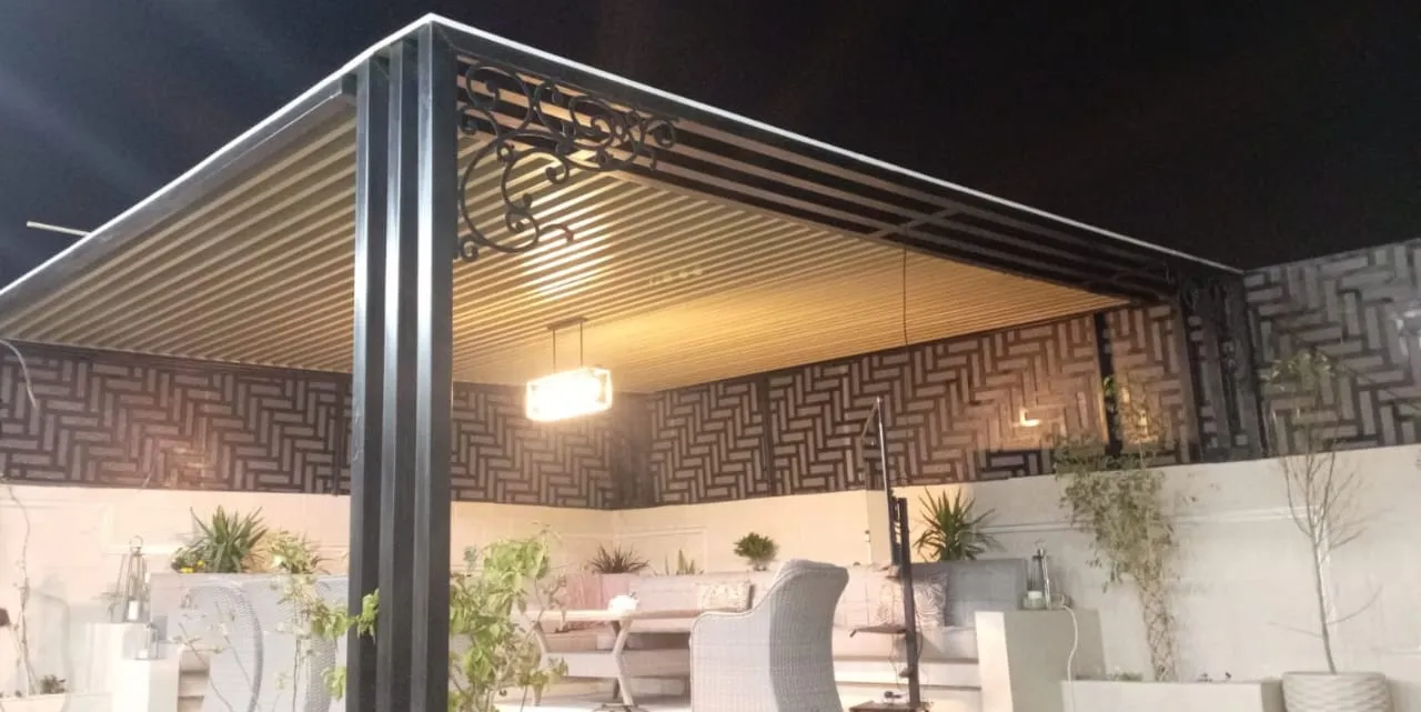 حداد تركيب مظلات في رجال ألمع ،وبلقرن ،وأحد رفيدة 