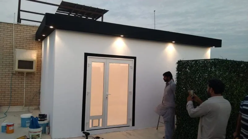 تركيب ساندوتش بانل للأسقف والملاحق في خميس مشيط