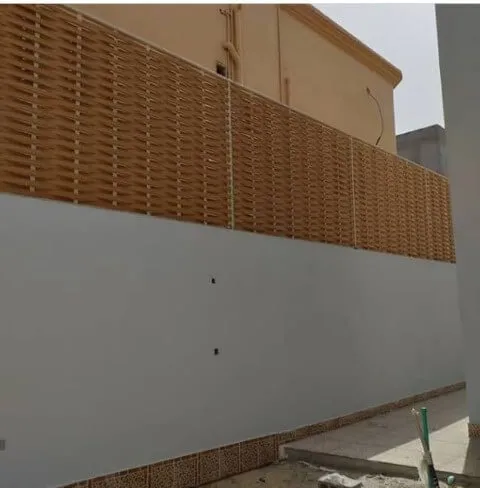 سواتر خشبية وبلاستيكية تركيب خميس مشيط