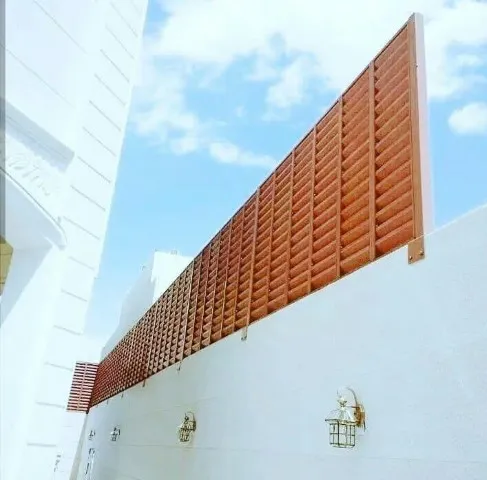 سواتر خشبية وبلاستيكية تركيب خميس مشيط