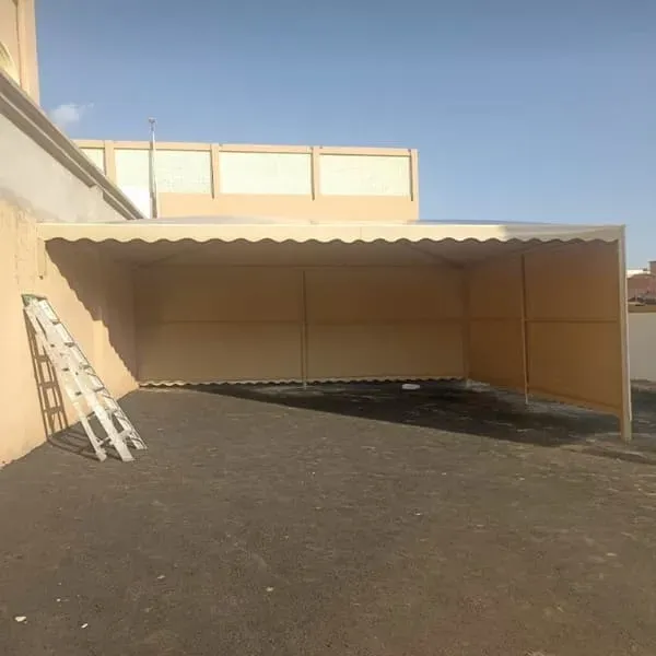 تركيب مظلات وادي بن هشبل خميس مشيط