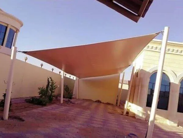 تركيب مظلات شد انشائي بابها