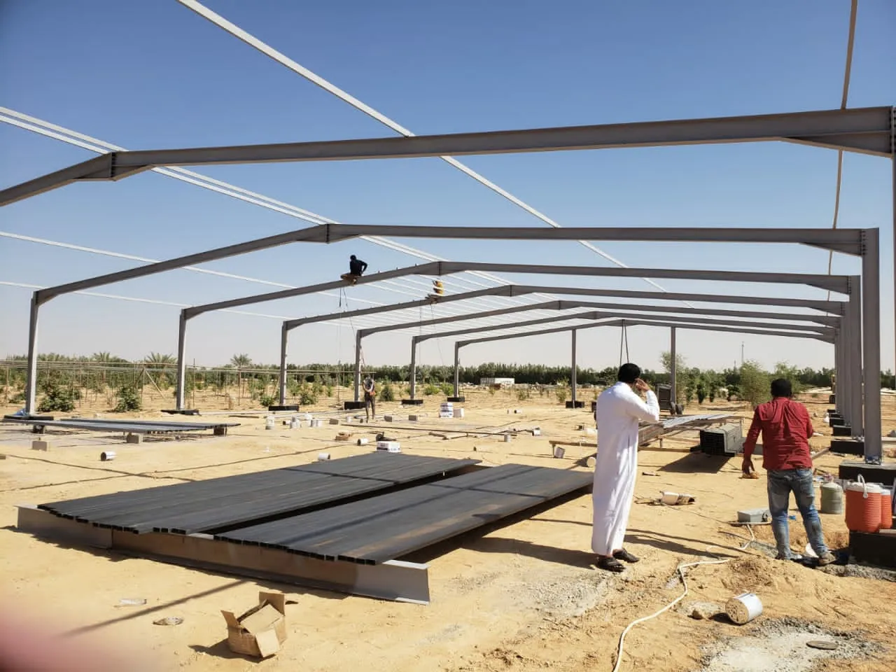 مقاول بناء مستودعات بكل أنواعها