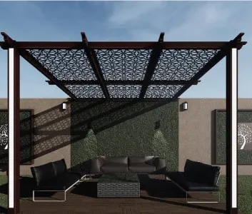 مظلات قص ليزر بخميس مشيط