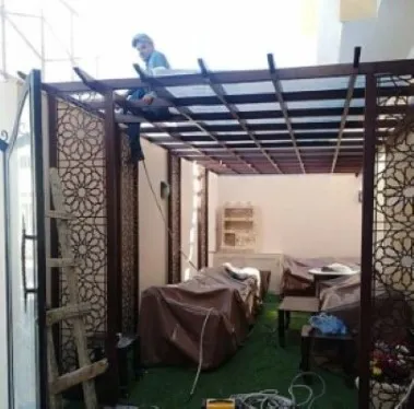 مظلات قص ليزر بخميس مشيط