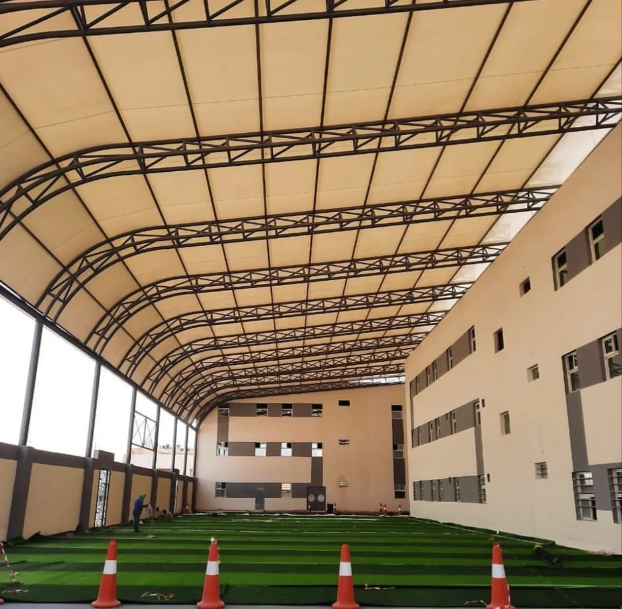 مظلات مدارس حكومية وأهلية خميس مشيط 0550953128