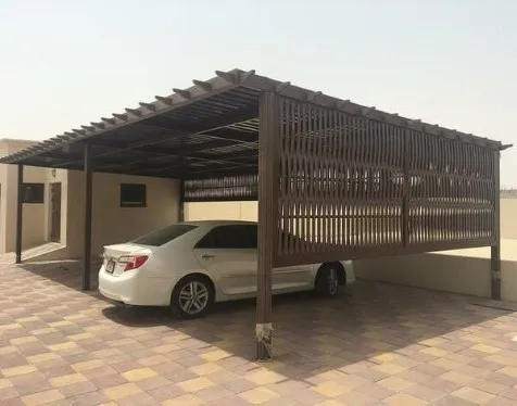 مظلات خشب بلاستيكي تركيب خميس مشيط وابها