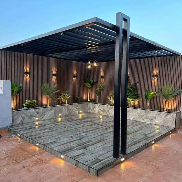 تغطية سطح المنزل جلسات على السطح في خميس مشيط وابها