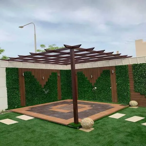 جلسات حدائق خارجيه للفلل مع تنسيق حدائق في خميس مشيط