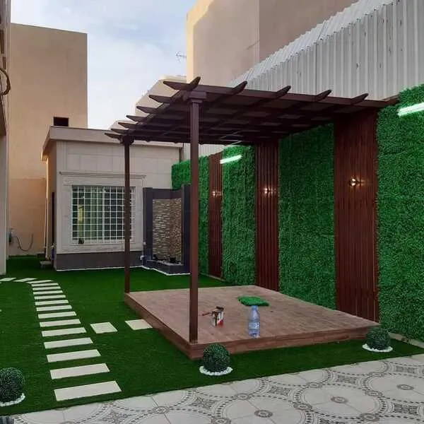 جلسات حدائق خارجيه للفلل مع تنسيق حدائق في خميس مشيط