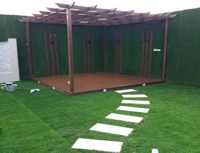 جلسات حدائق خارجيه للفلل مع تنسيق حدائق في خميس مشيط