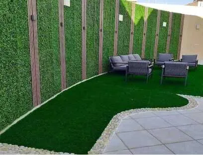 جلسات حدائق خارجيه للفلل مع تنسيق حدائق في خميس مشيط