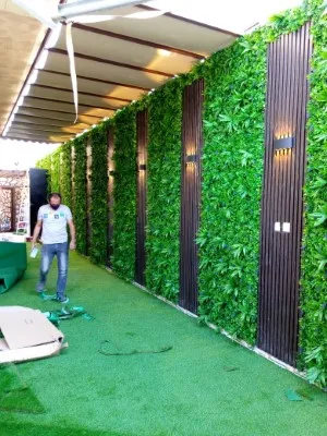 جلسات حدائق خارجيه للفلل مع تنسيق حدائق في خميس مشيط