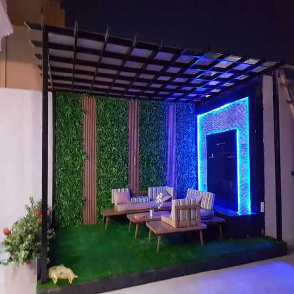 جلسات حدائق خارجيه للفلل مع تنسيق حدائق في خميس مشيط