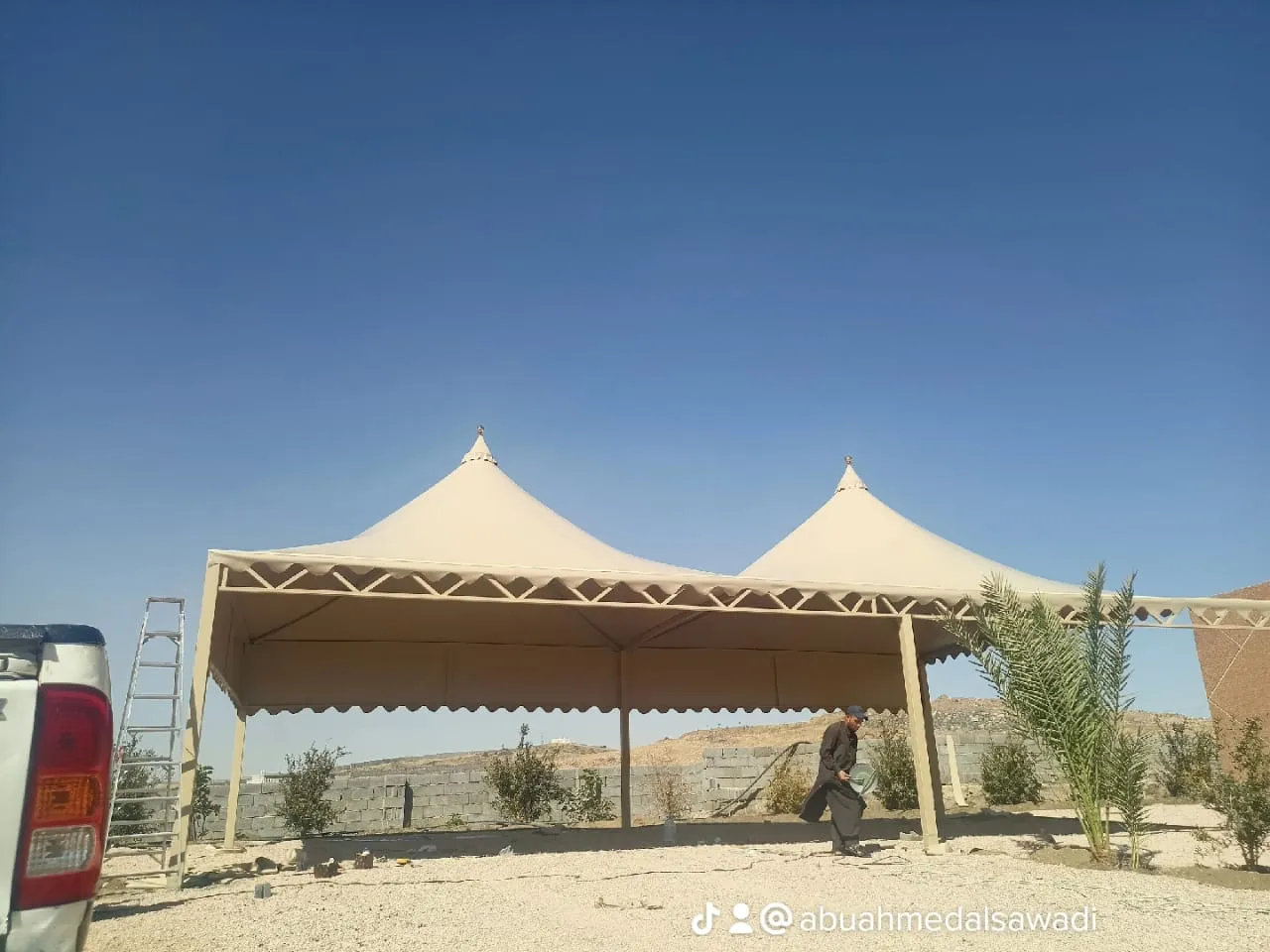 مظلات حدائق في خميس مشيط اشكال 2026