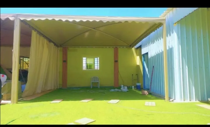 مظلات بولي ايثيلين في خميس مشيط