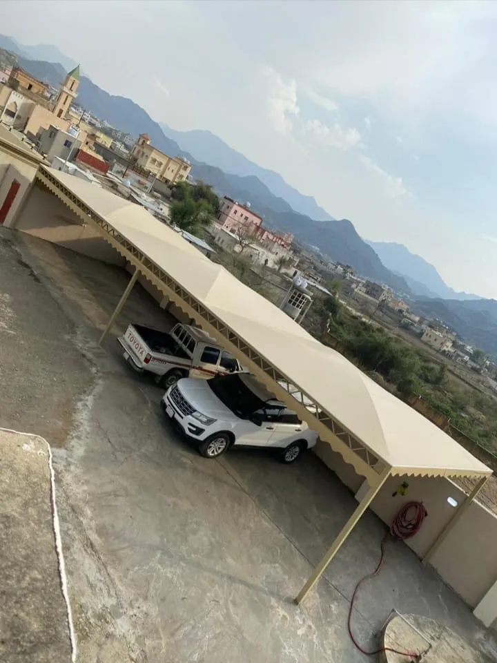 مظلات بولي ايثيلين في خميس مشيط