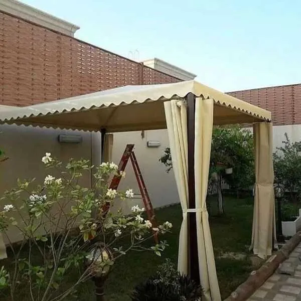 مظلات حدائق قماش تركيب وتفصيل في ابها 2026