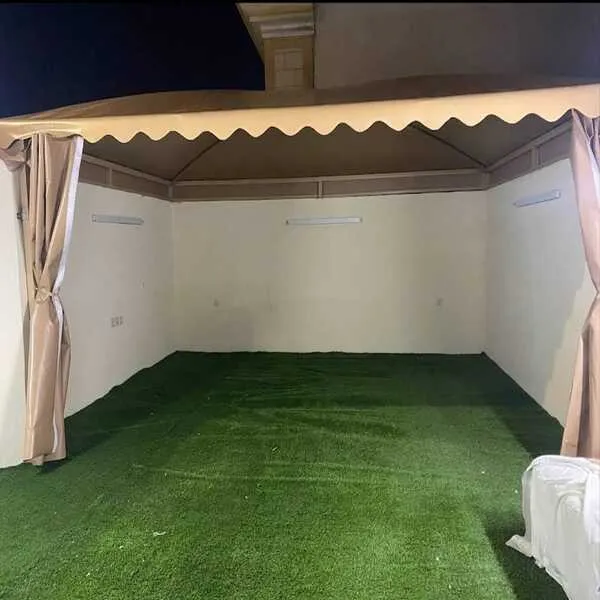 مظلات حدائق قماش تركيب وتفصيل في ابها 2026