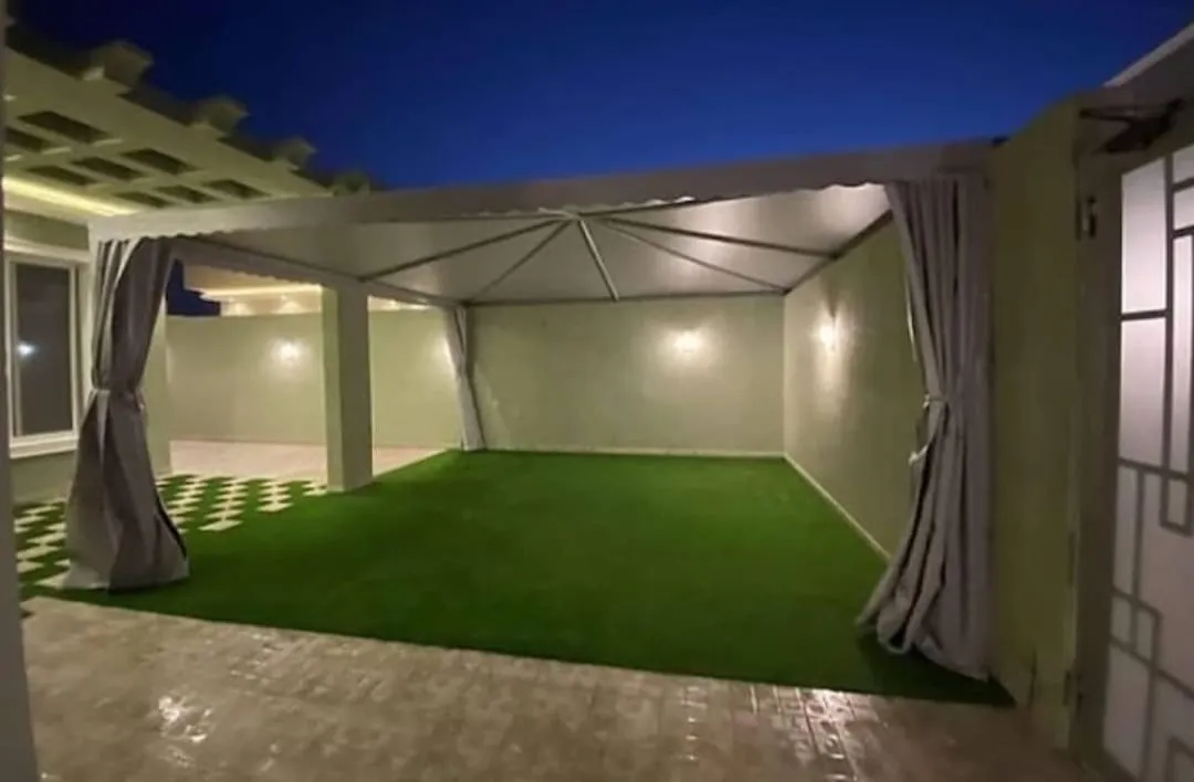 مظلات حدائق قماش تركيب وتفصيل في ابها 2026