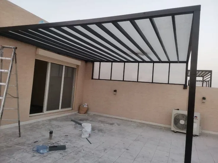 مظلات حديد للحدائق في مدينة خميس مشيط