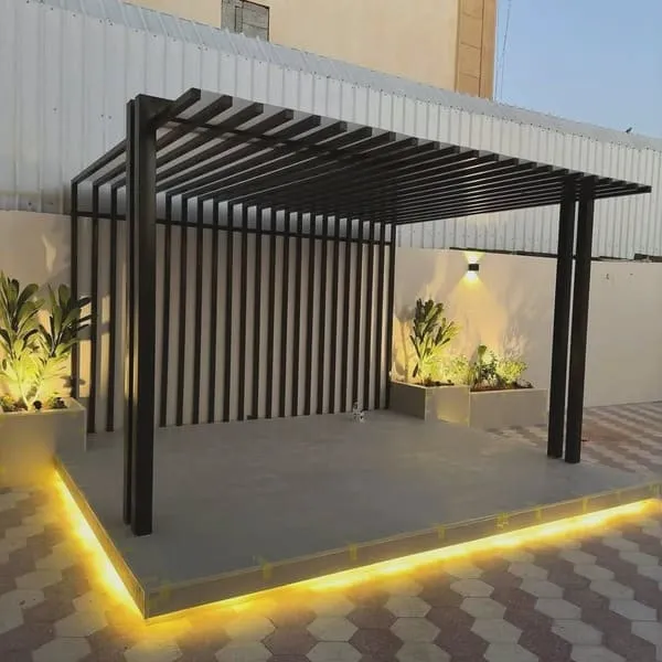مظلات حديد للحدائق في مدينة خميس مشيط