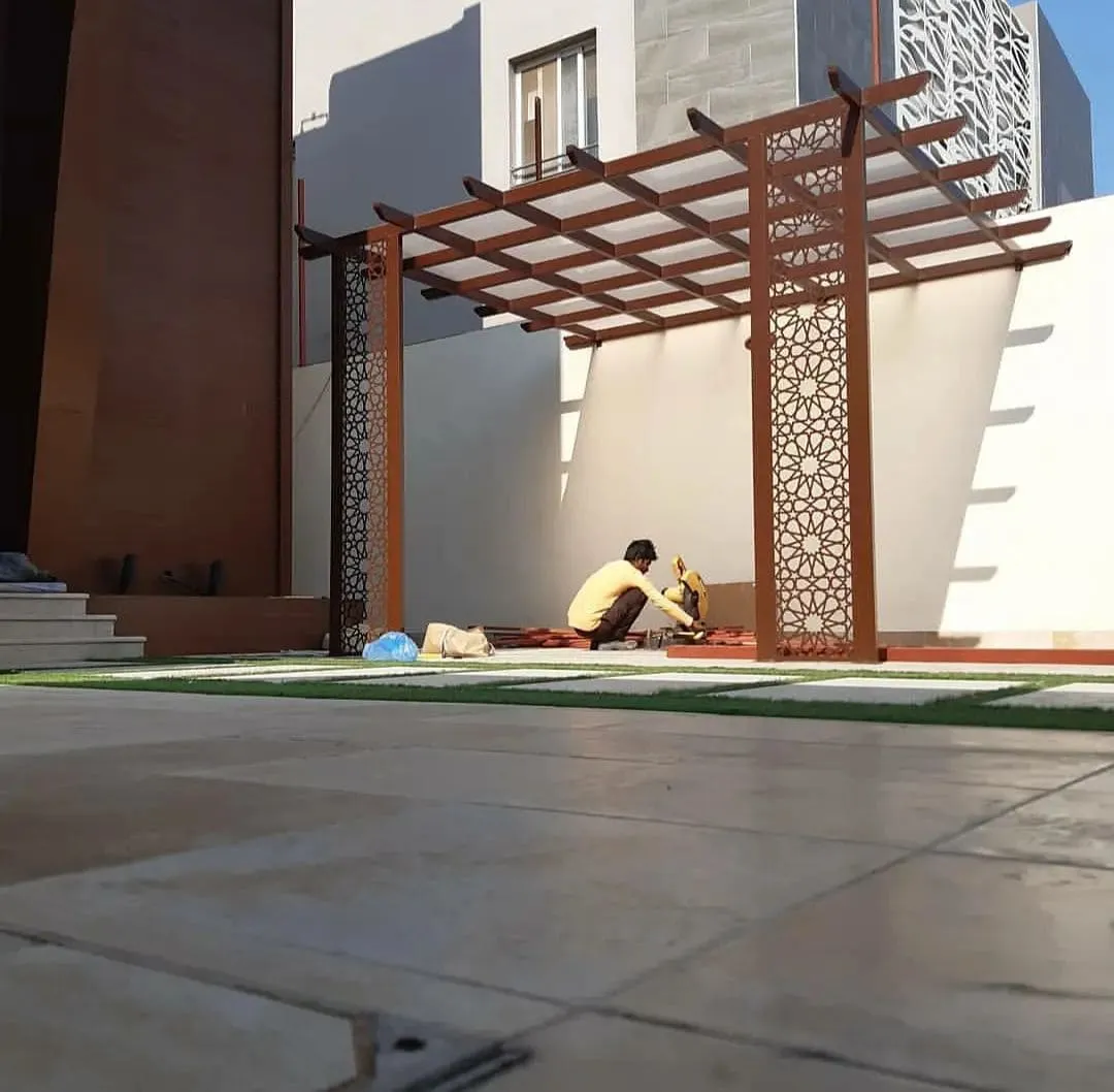 برجولة جلسة سطح خميس مشيط