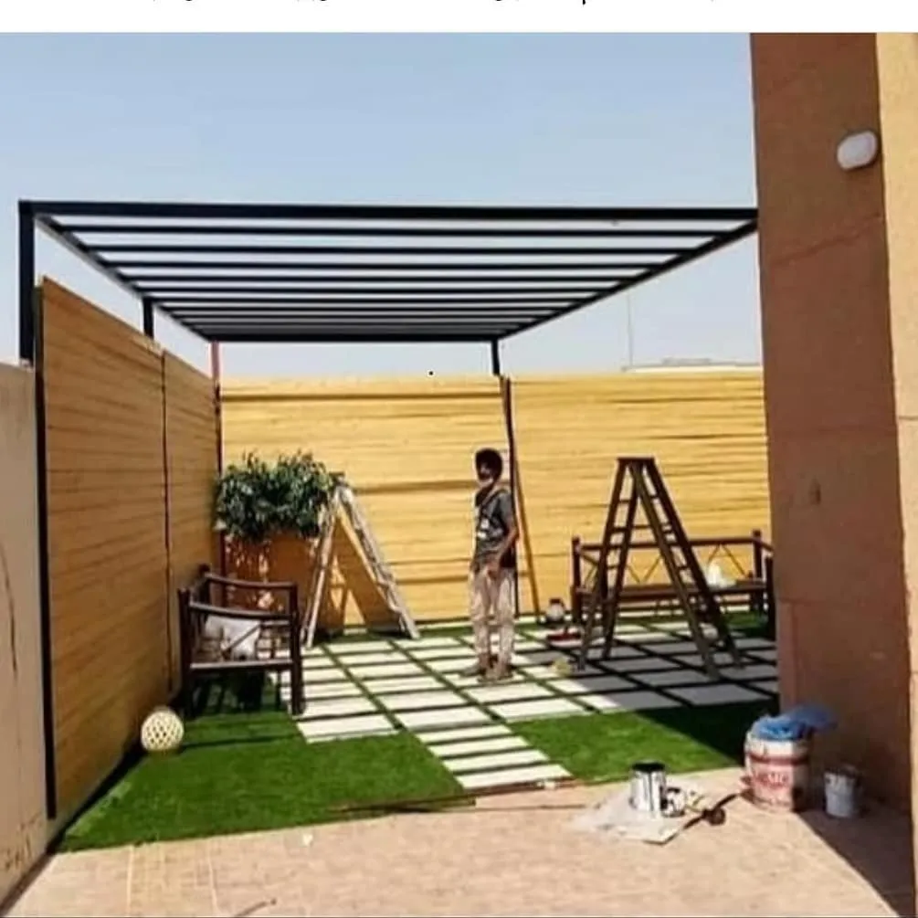 تظليل حديقة المنزل في أبها